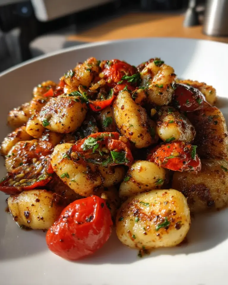 Crunchy Gnocchi Salat