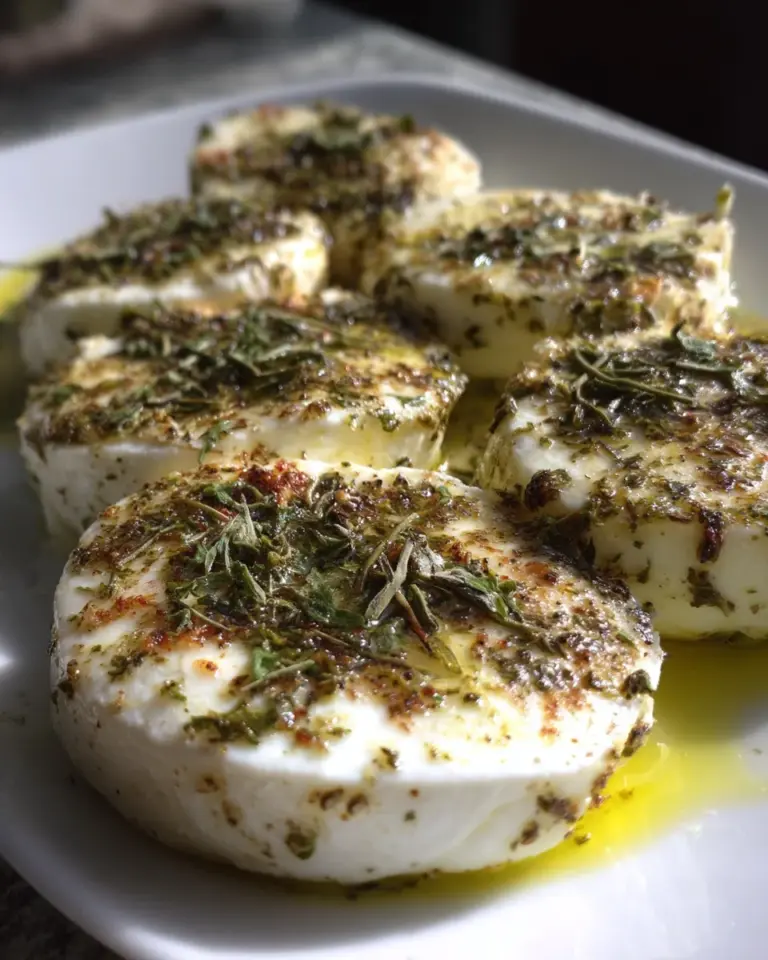 Eingelegter Mozzarella