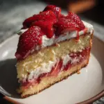 Erdbeerkuchen mit Mascarpone