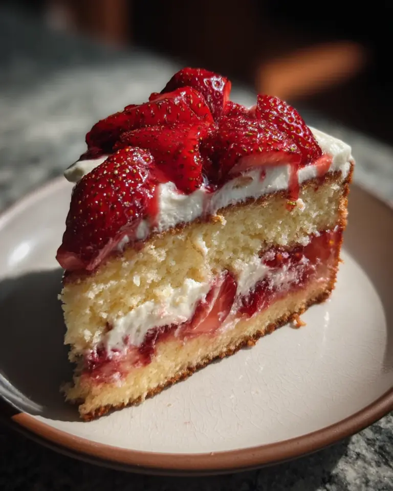 Erdbeerkuchen mit Mascarpone