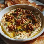 Feta-Dip mit Kürbis und Walnüssen