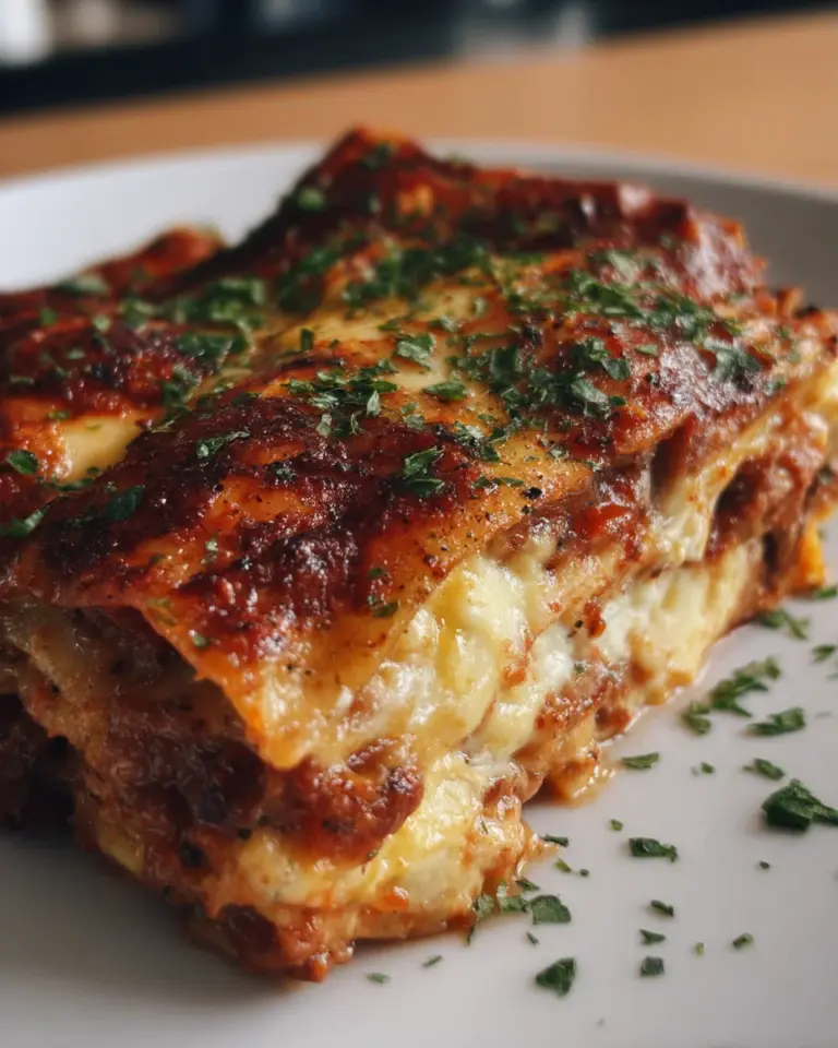 Fleischkäse-Lasagne