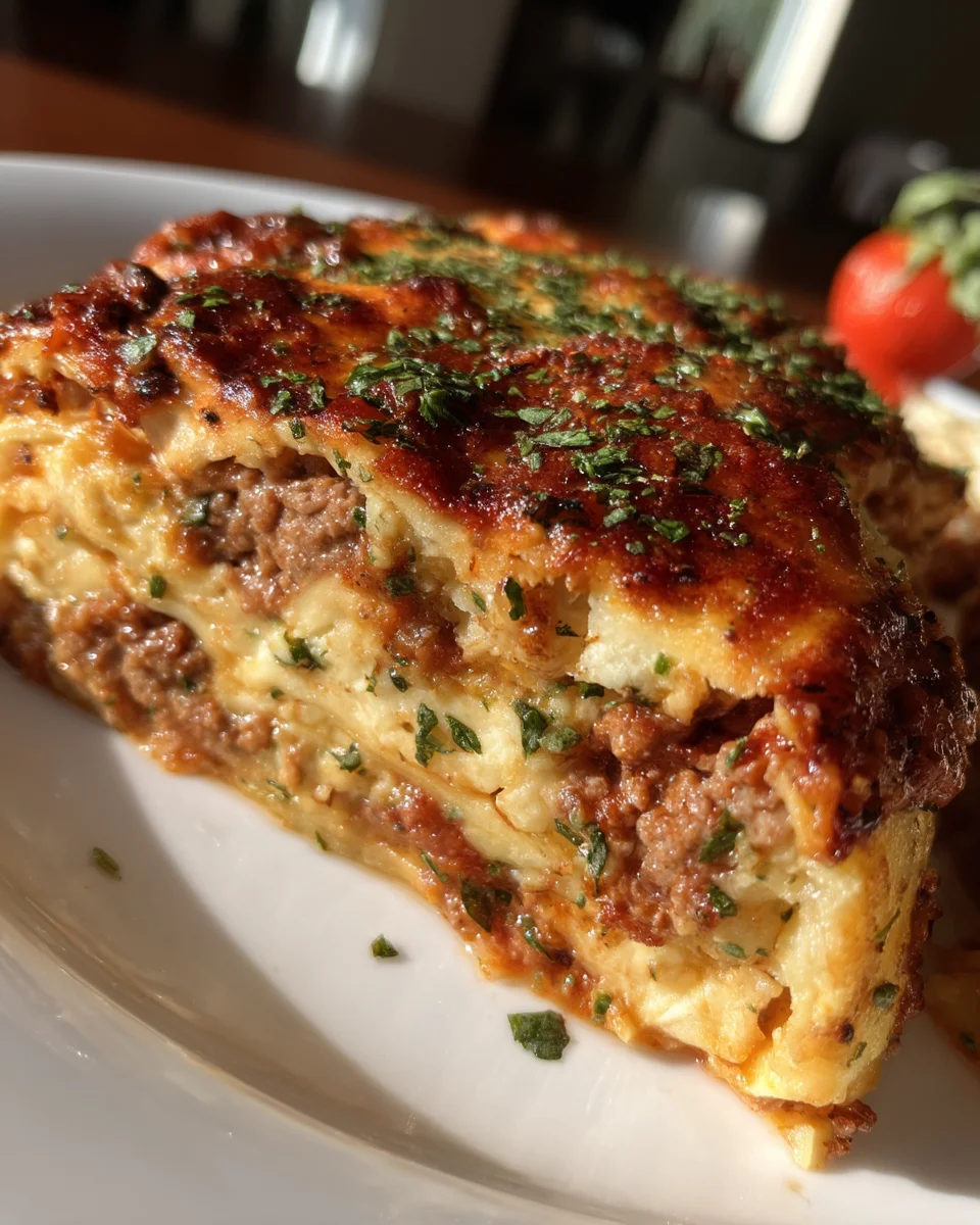 Fleischkäse-Lasagne