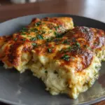 Grüne Chile Hähnchen Skillet Enchiladas