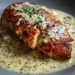Hähnchenfilet in Frischkäse-Parmesan-Soße