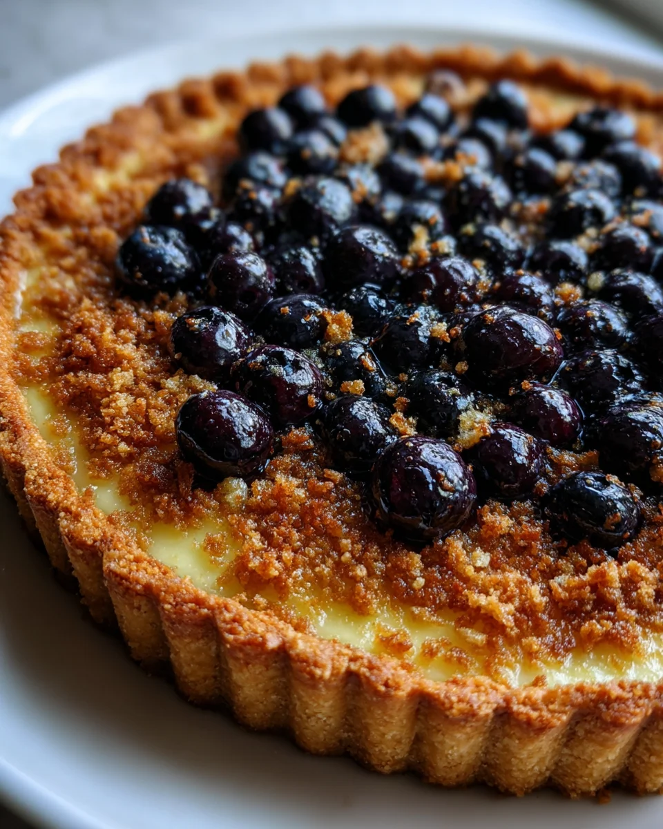 Heidelbeer-Tarte