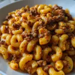 Makkaroni mit Hackfleischsauce