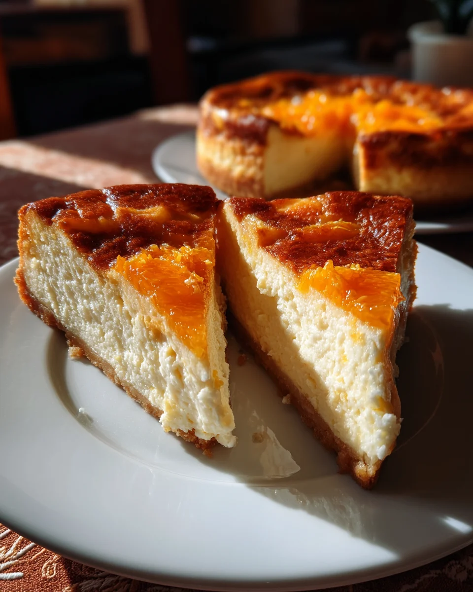Orangen-Käsekuchen