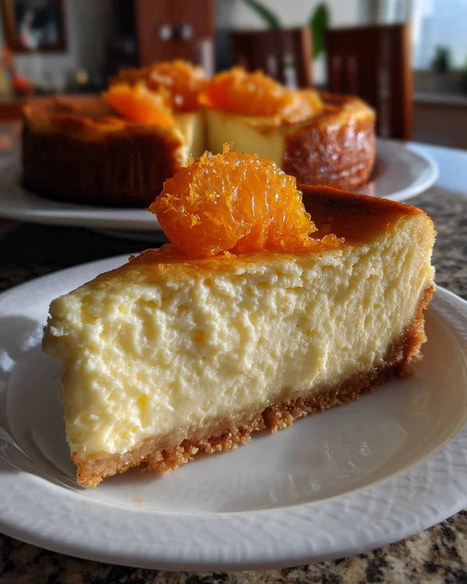 Orangen-Käsekuchen