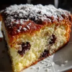 Saftiger Kirsch-Blechkuchen mit Stracciatella-Creme