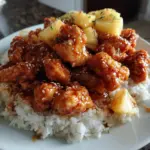 Schnelles Hähnchen süß-sauer