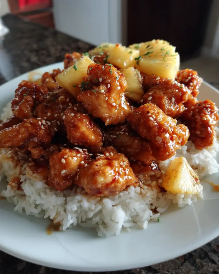 Schnelles Hähnchen süß-sauer