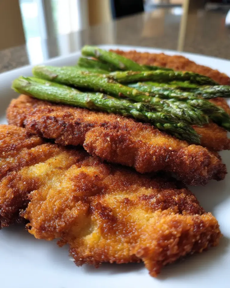 Spargel-Schnitzel Elsässer Art