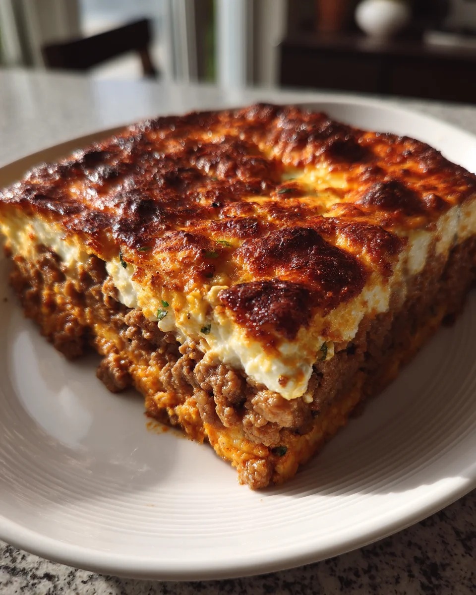 Süßkartoffel-Hackfleisch-Auflauf