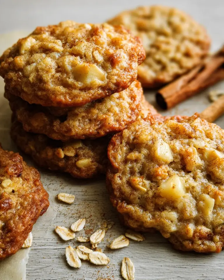 Apfel-Haferflocken-Kekse mit Zimt: Einfaches Rezept zum Nachbacken