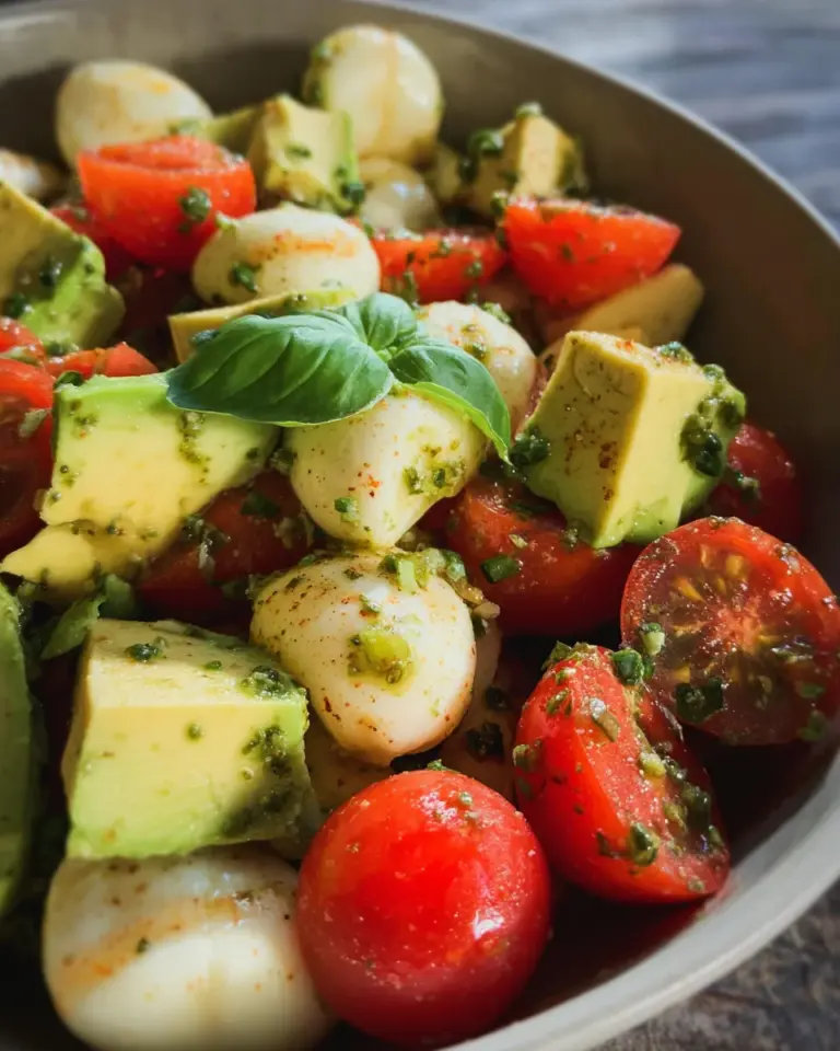 Avocado Caprese Bowl