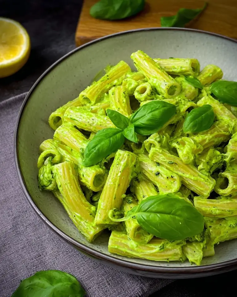 Avocado Frischkäse Pasta