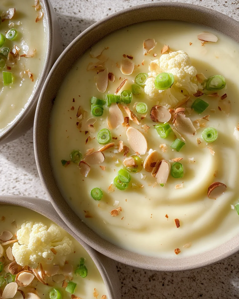 Blumenkohl-Cremesuppe