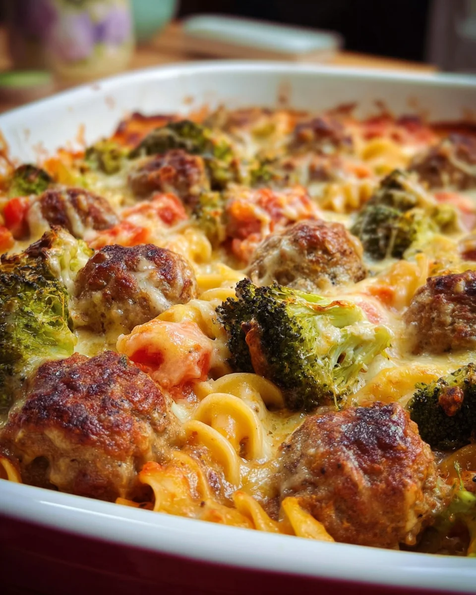 Broccoli-Nudelauflauf