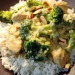 Brokkoli-Hühnchen-Pfanne mit Reis von befuse