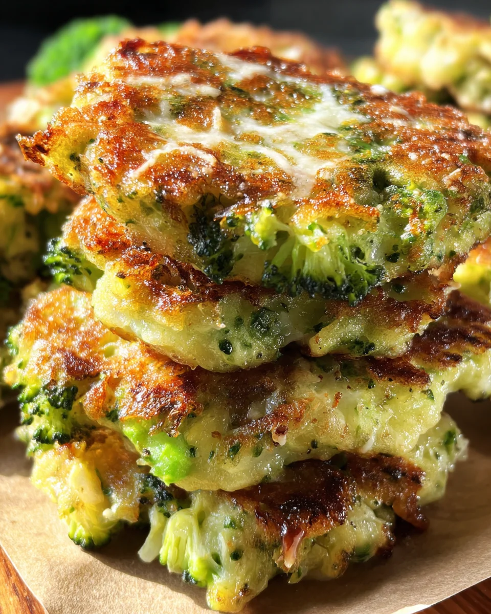 Brokkoli-Käse-Puffer