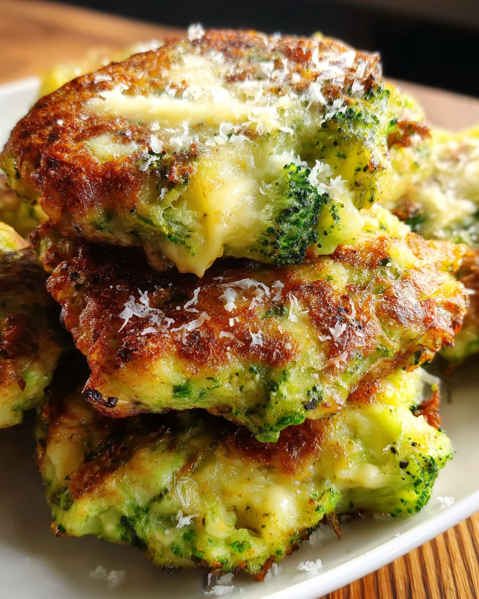 Brokkoli-Käse-Puffer