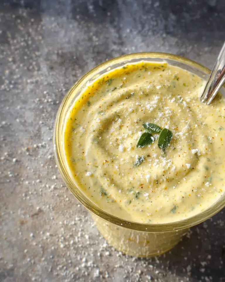 Caesar Dressing ohne Ei und ohne Sardellen