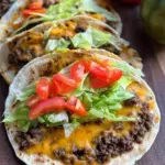 Cheeseburger Wraps aus der Pfanne