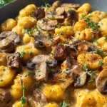 Cremige Gnocchi mit Pilzen: 25 Minuten Glück!