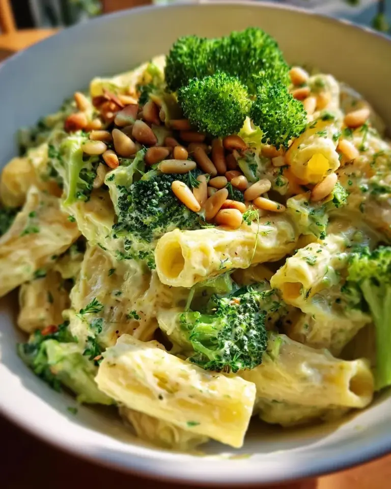 Cremige Nudeln mit Brokkoli