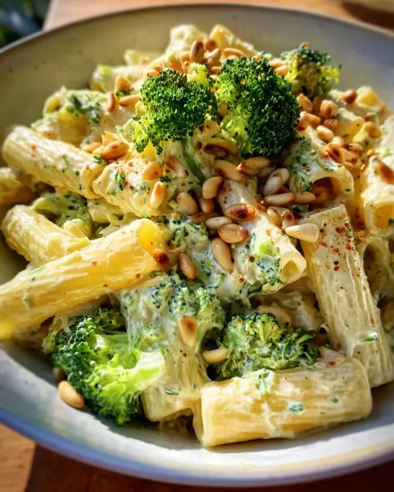 Cremige Nudeln mit Brokkoli