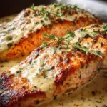 Cremiges Lachsfilet aus dem Ofen