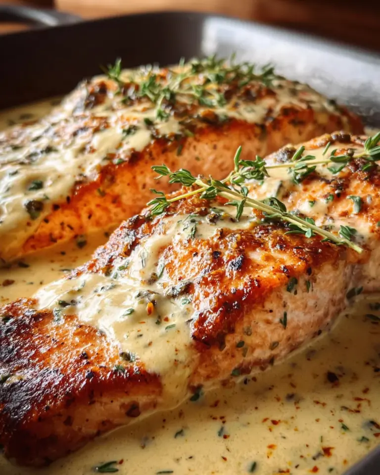 Cremiges Lachsfilet aus dem Ofen