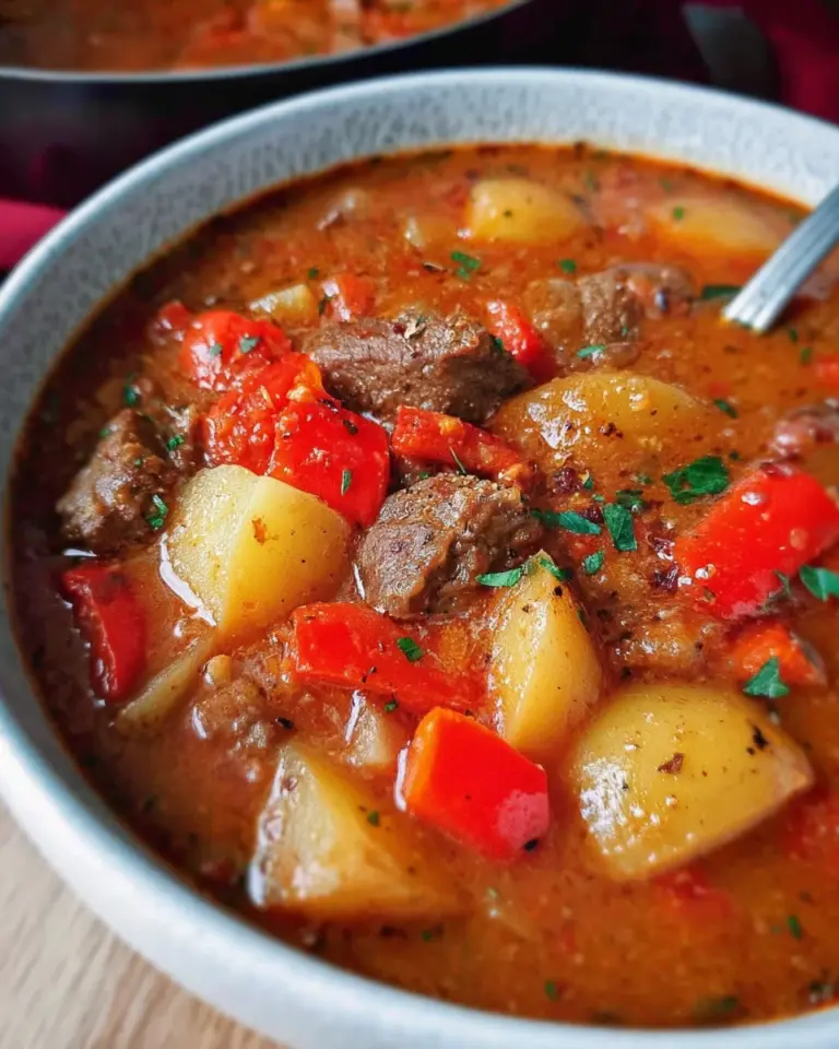 Deftige Gulaschsuppe