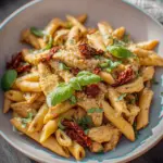 Einfache vegane Marry Me Chicken Pasta