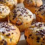 Fluffige Vanillemuffins mit Streuseln