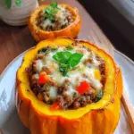 Gefüllter Kürbis mit Hackfleisch: 2 Tricks, die dich umhauen