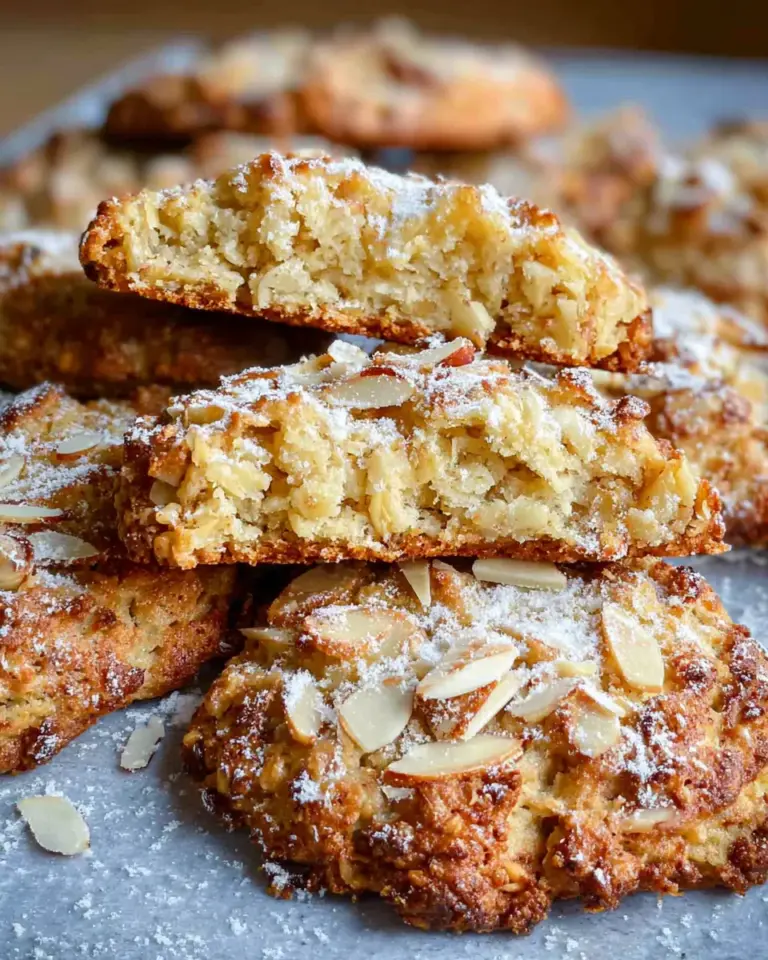 Gesunde Apfel-Hafer-Kekse