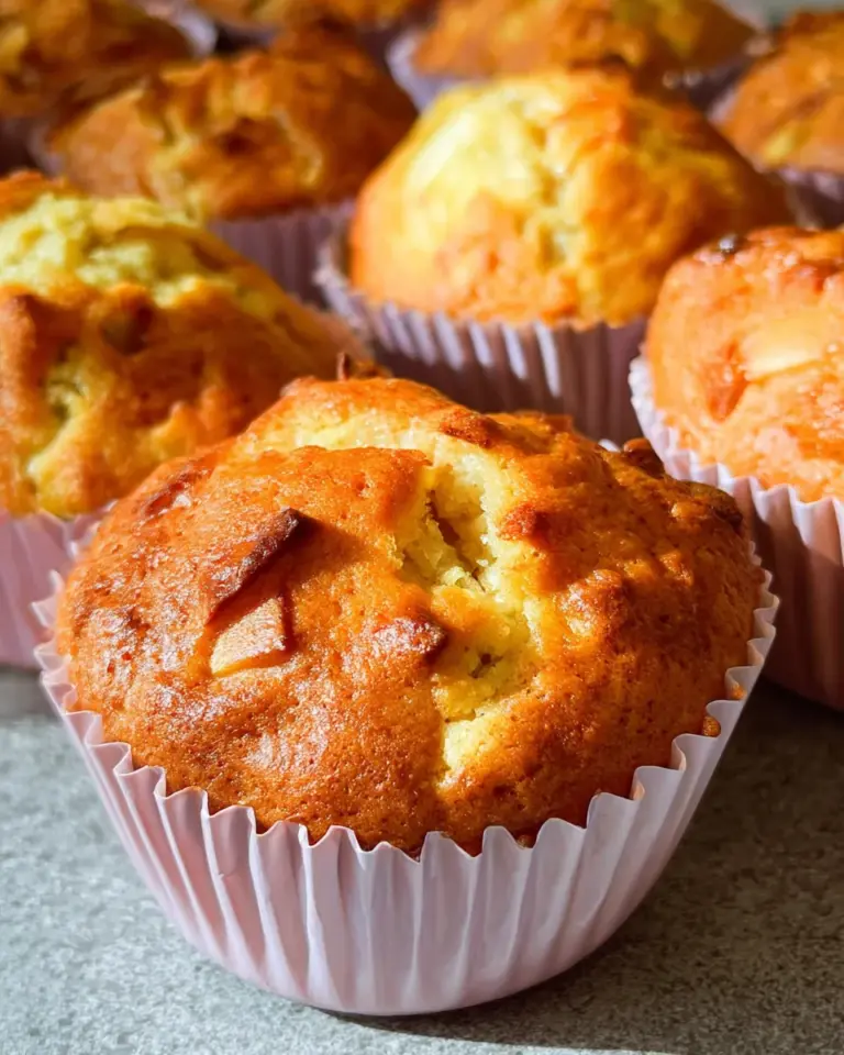 Gesunde Apfelmuffins ohne Zucker