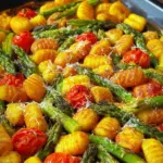 Gnocchi Spargel Blech