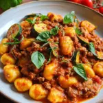 Gnocchi mit Hackfleisch - einfach und lecker