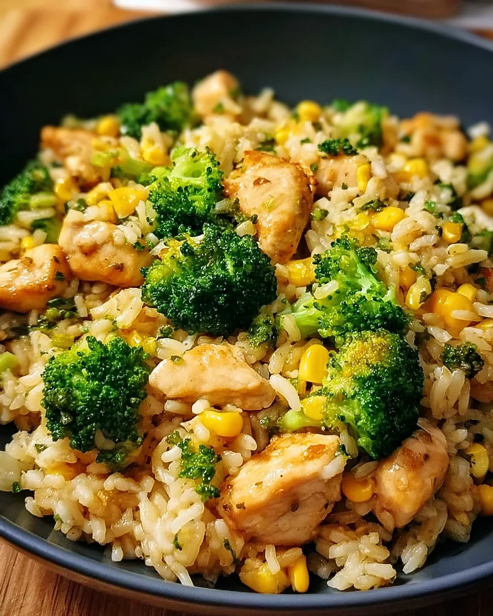 Hähnchen-Reis-Pfanne