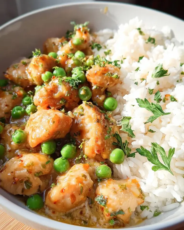 Hähnchengeschnetzeltes mit Reis