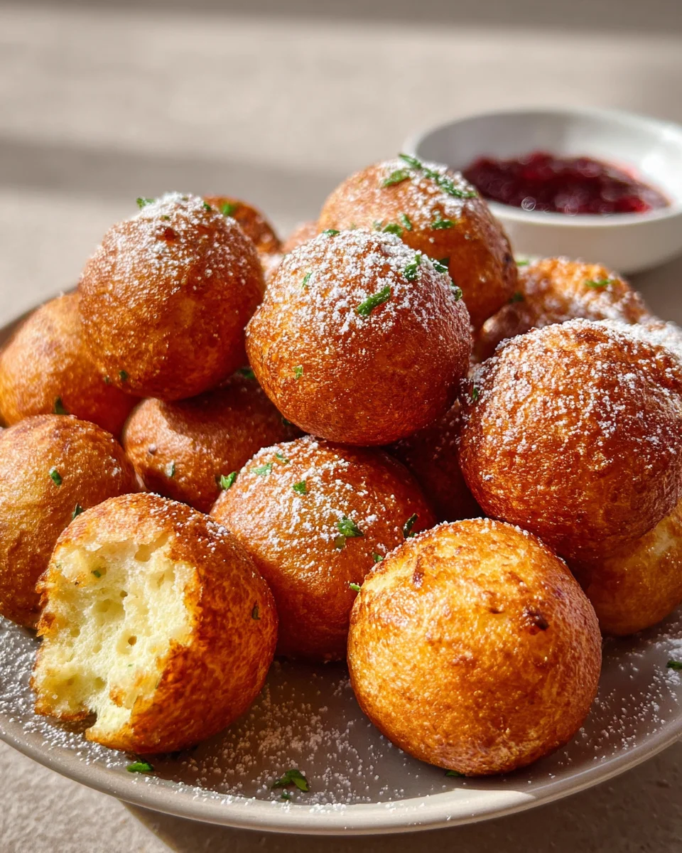 Hüttenkäsebällchen