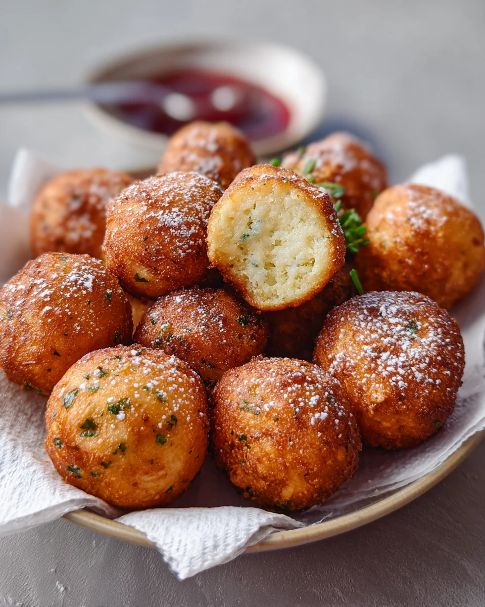 Hüttenkäsebällchen