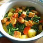 Kartoffel-Spinat-Eintopf Rezept