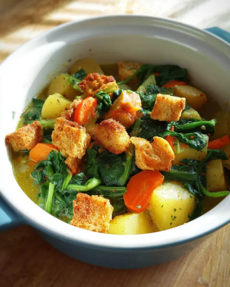 Kartoffel-Spinat-Eintopf Rezept