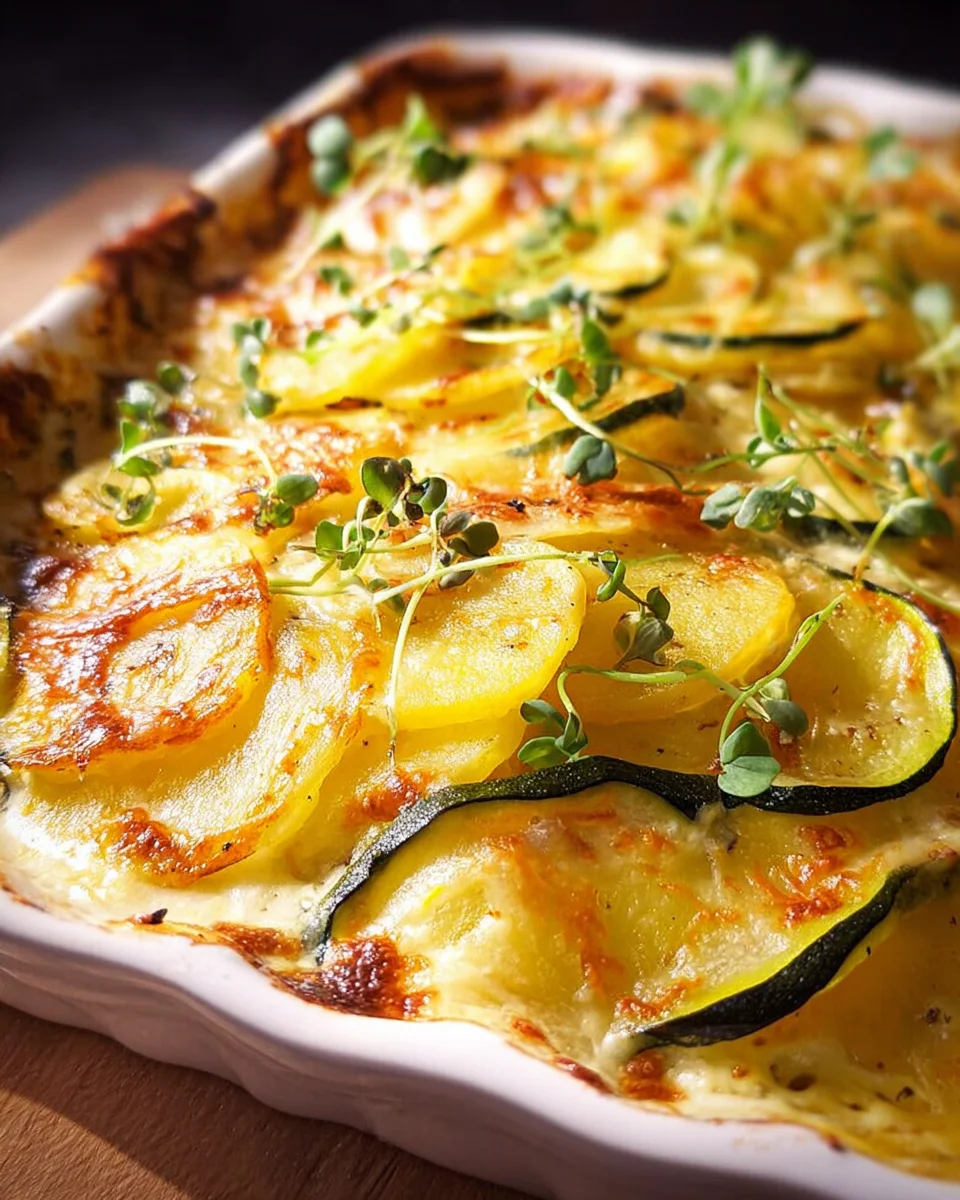 Kartoffel-Zucchini-Auflauf