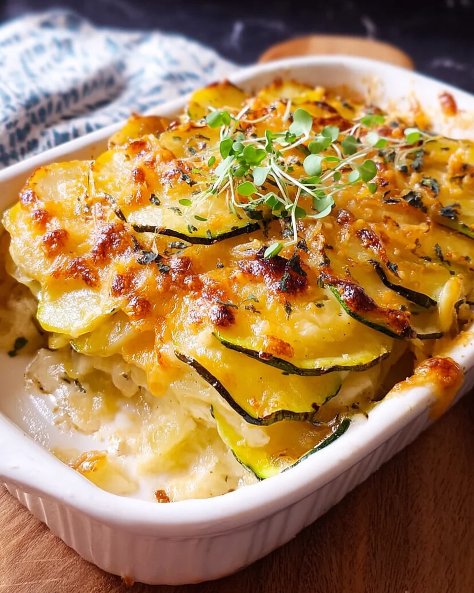 Kartoffel-Zucchini-Auflauf