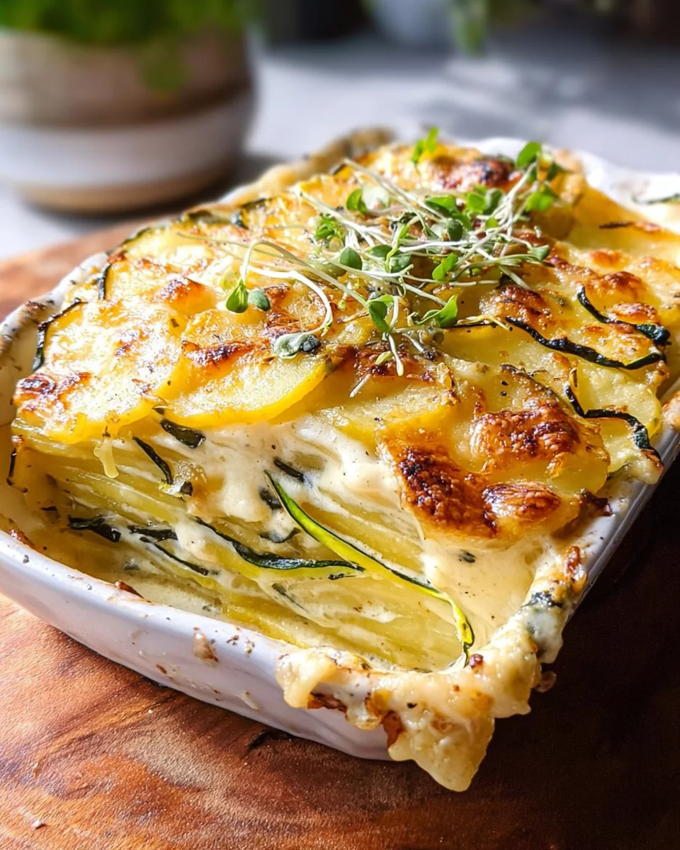 Kartoffel-Zucchini-Auflauf